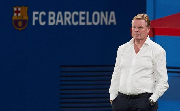 Ronald Koeman, entrenador del Barcelona. 