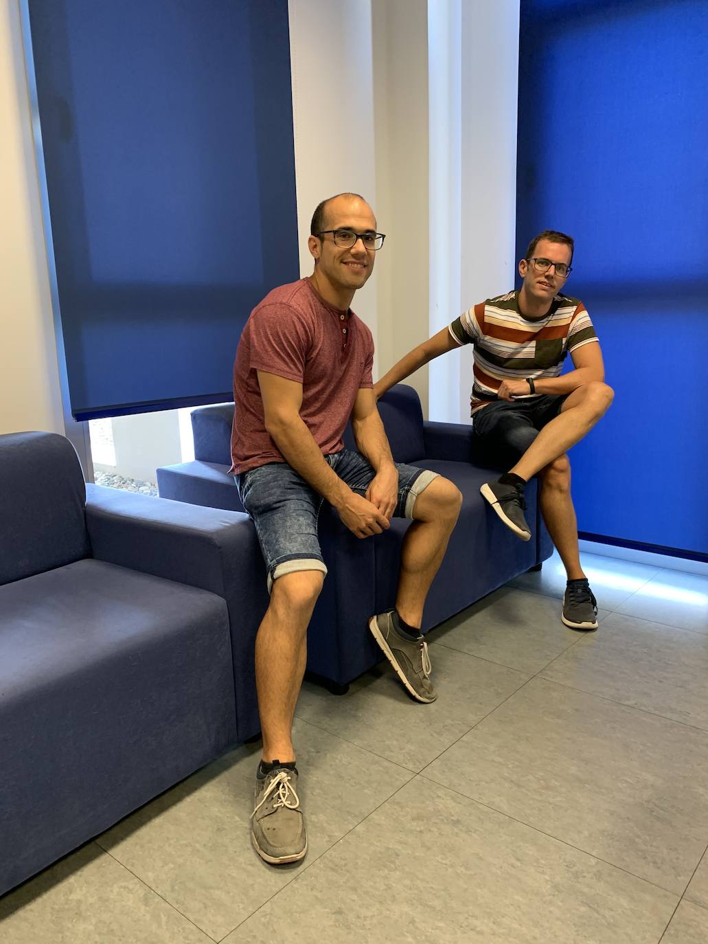 Juan Miguel Morales y Salvador Pineda, personal docente e investigador de la UMA. 