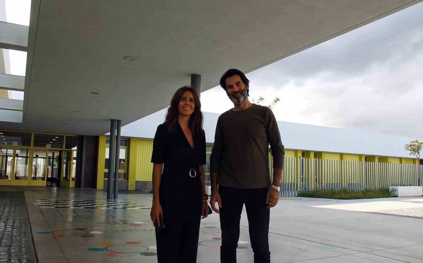 Arquitectos de Málaga: María García y Juanjo Domínguez (Colegio público Flor de Azahar, Cártama). 