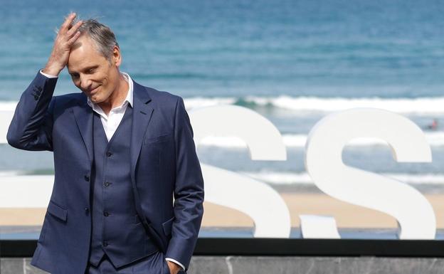 Viggo Mortensen, en el reciente Festival de San Sebastián.