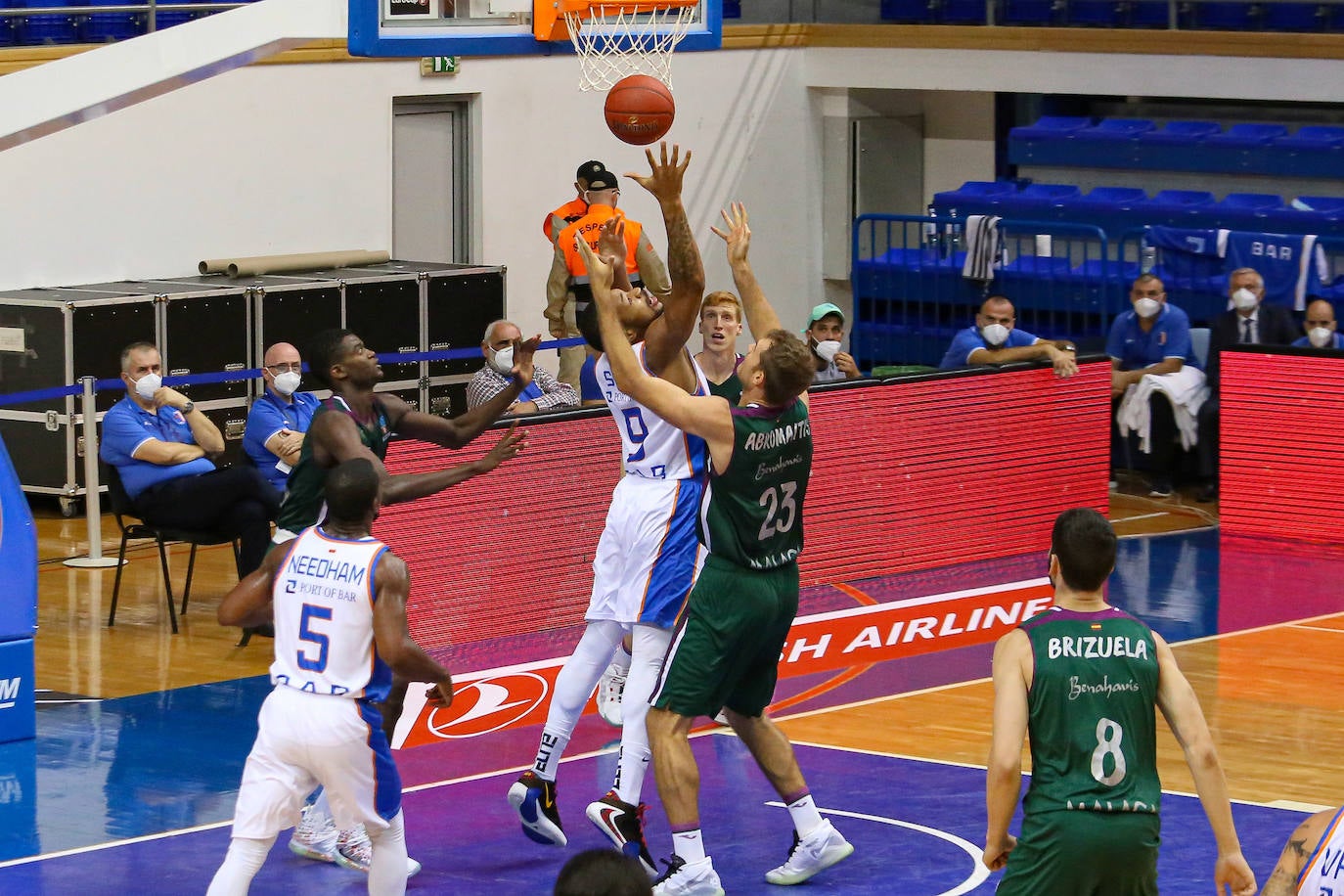 El Unicaja sufrió la primera derrota europea de la temporada