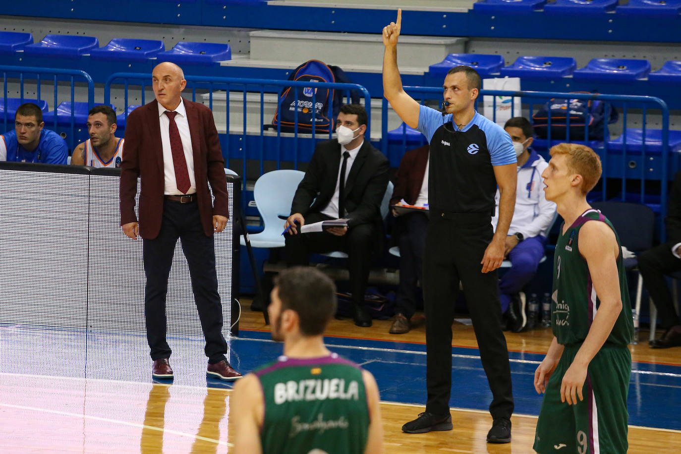 El Unicaja sufrió la primera derrota europea de la temporada