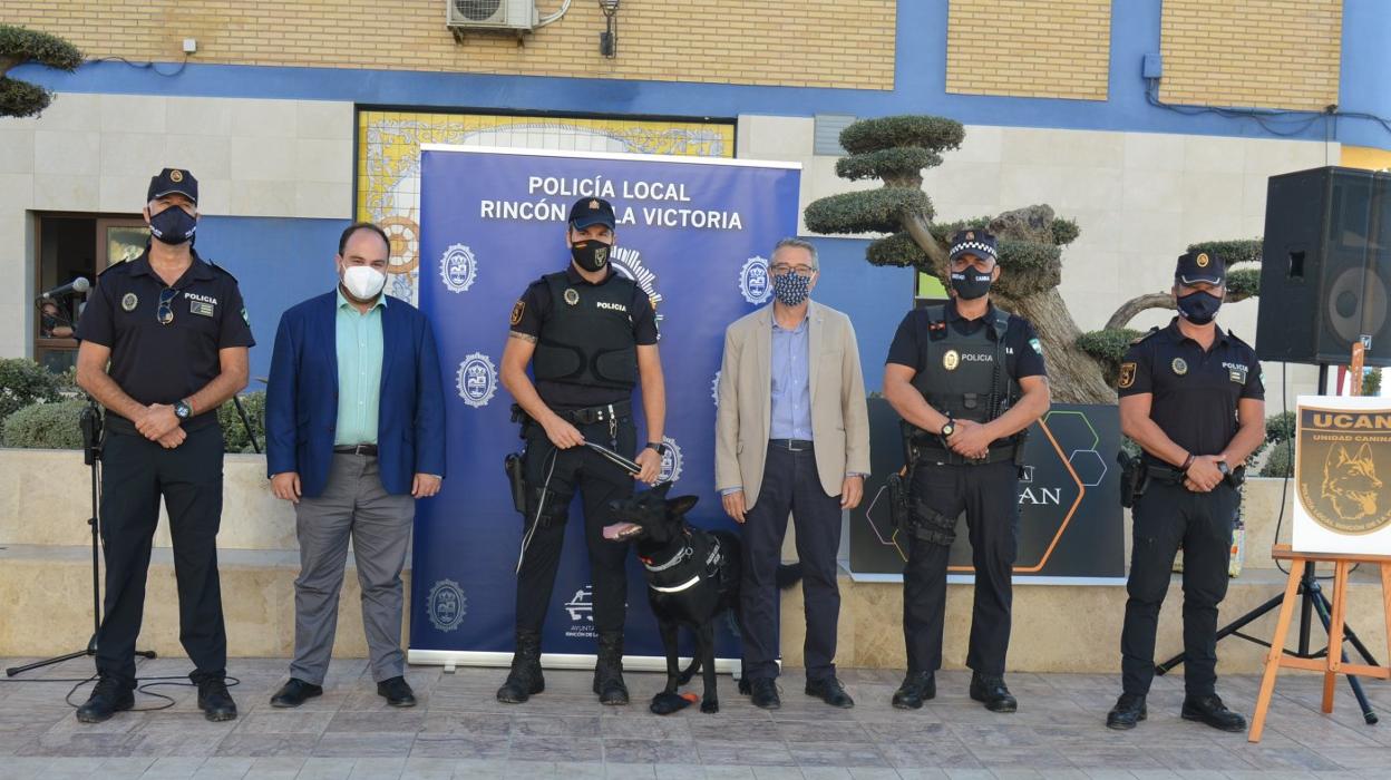 La Policía Local estrena unidad canina para combatir el menudeo de drogas