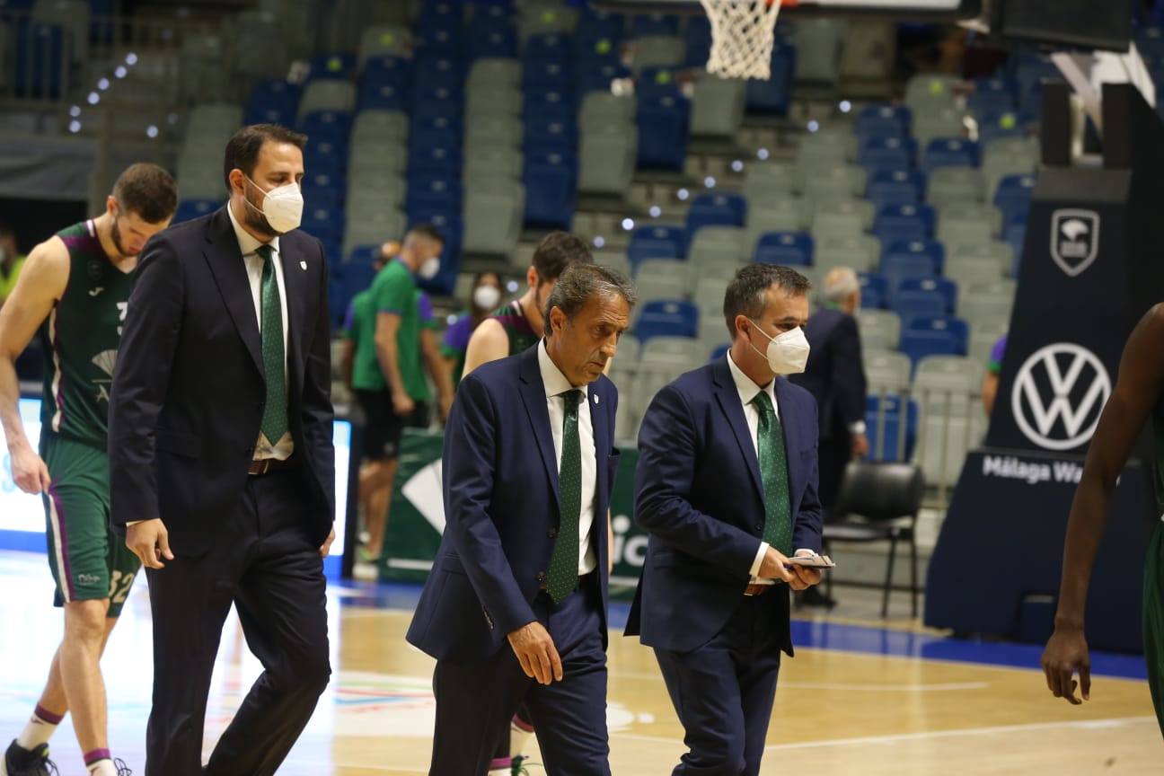 El Unicaja afrontó el encuentro con 11 profesionales 