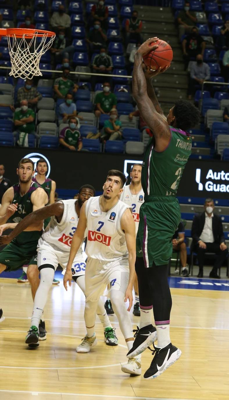 El Unicaja afrontó el encuentro con 11 profesionales 