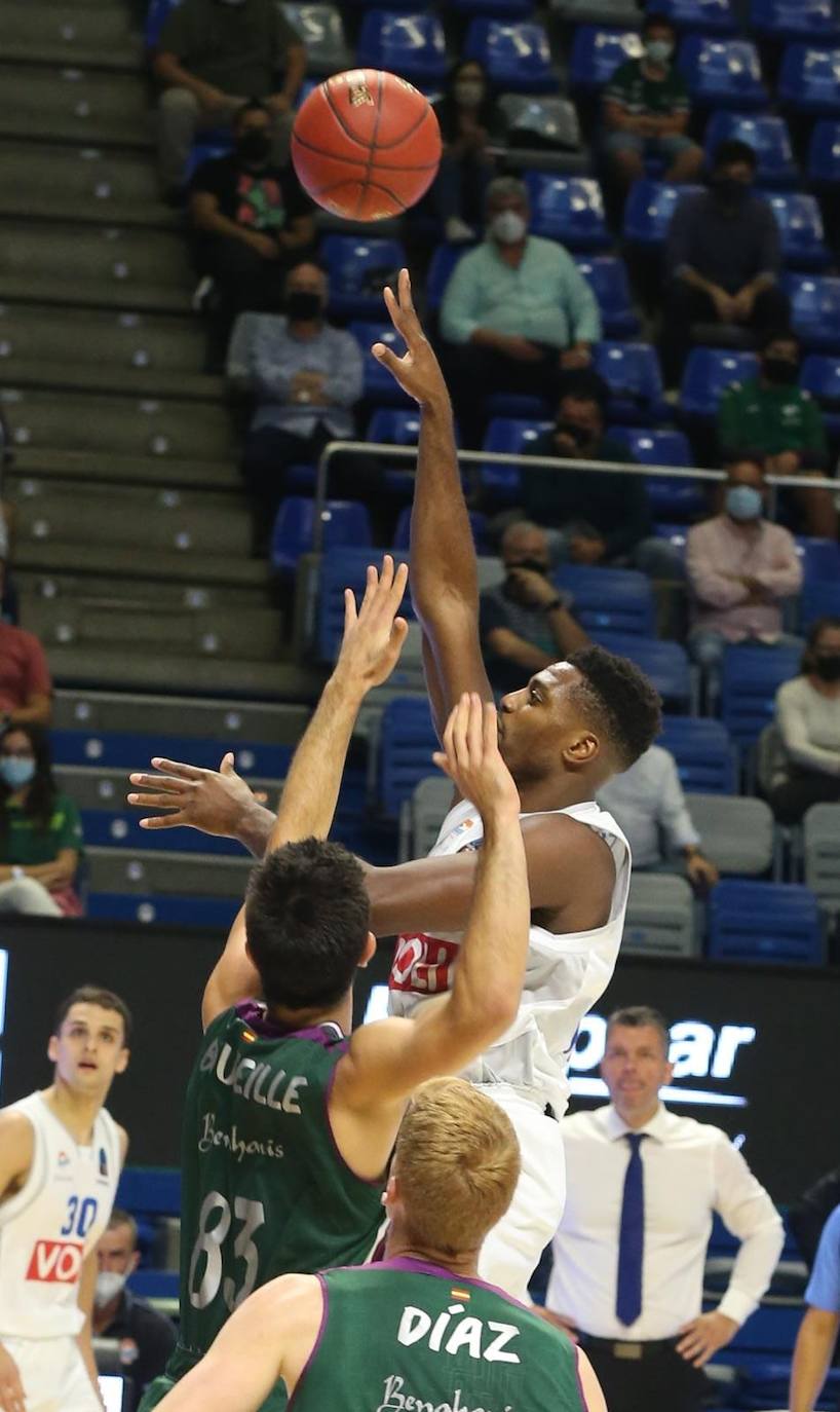 El Unicaja afrontó el encuentro con 11 profesionales 