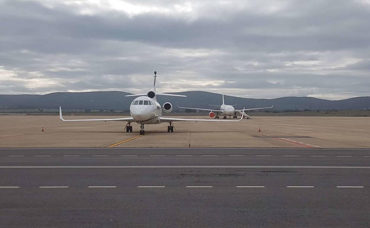 Una imagen del aeropuerto de CIudad Real. 