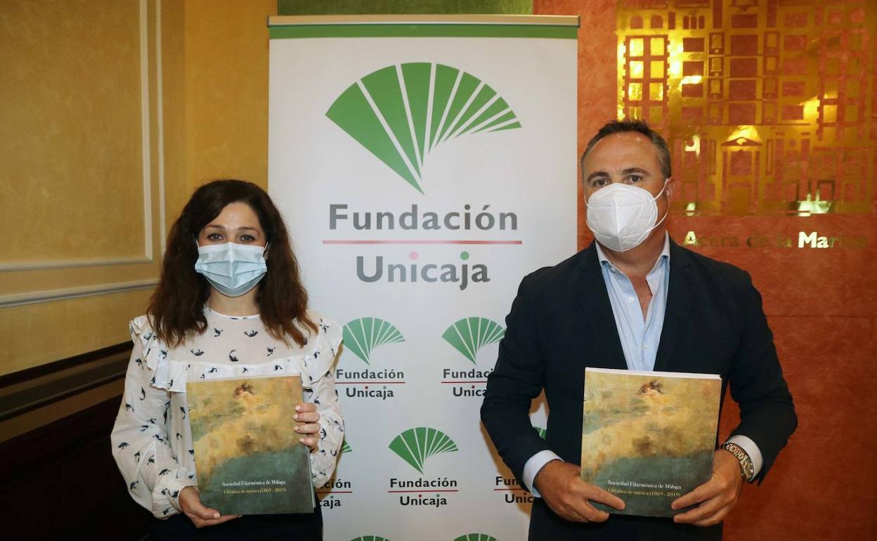 Fundación Unicaja edita un libro del 150 aniversario de la Sociedad Filarmónica de Málaga