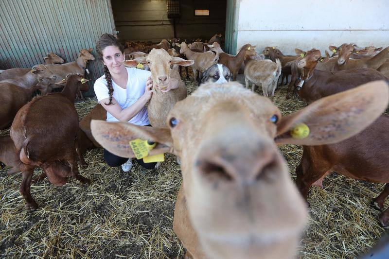 Algunas de las mujeres rurales de Málaga que participaron en el reportaje 