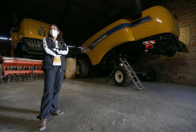 Algunas de las mujeres rurales de Málaga que participaron en el reportaje 