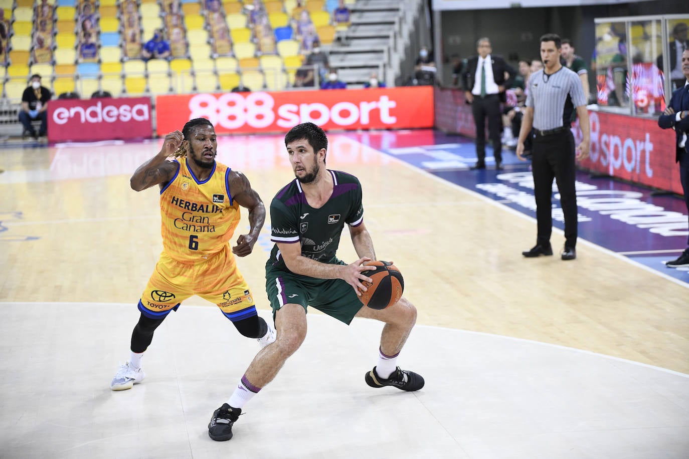 Fotos: El Gran Canaria-Unicaja, en imágenes