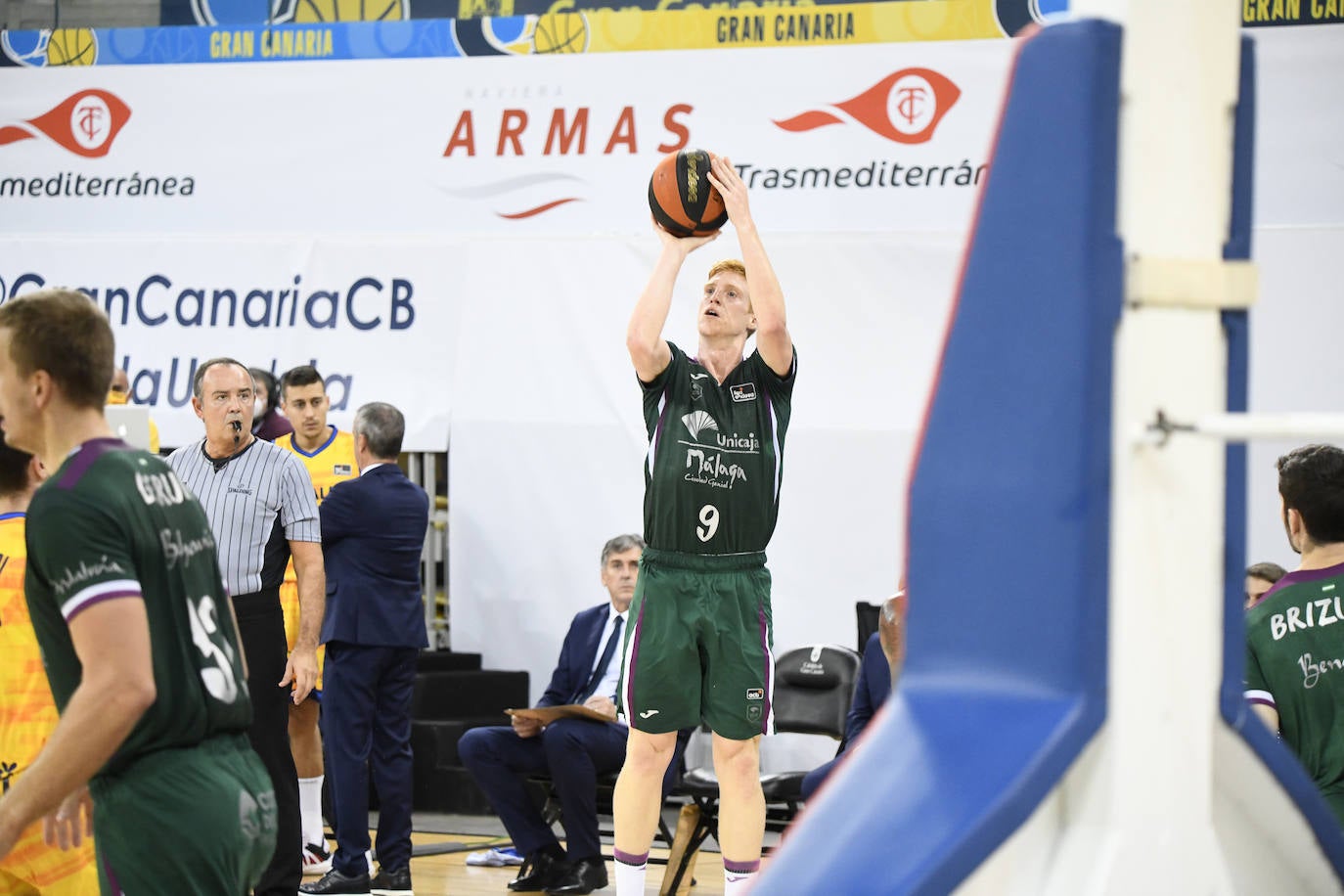 Fotos: El Gran Canaria-Unicaja, en imágenes