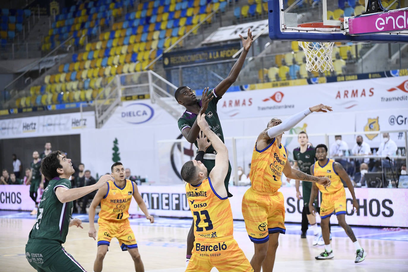 Fotos: El Gran Canaria-Unicaja, en imágenes