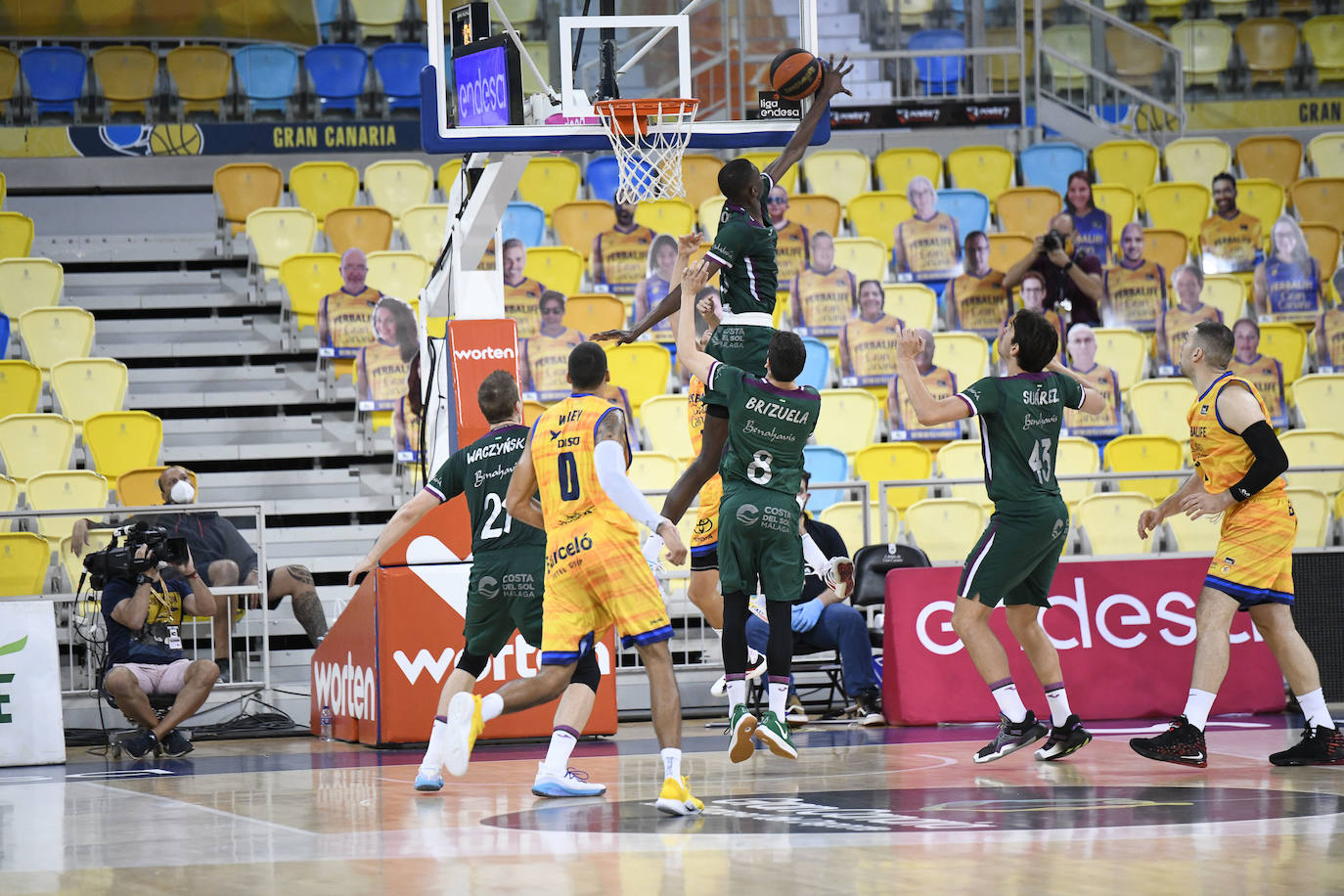 Fotos: El Gran Canaria-Unicaja, en imágenes