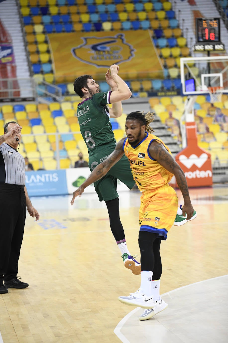 Fotos: El Gran Canaria-Unicaja, en imágenes