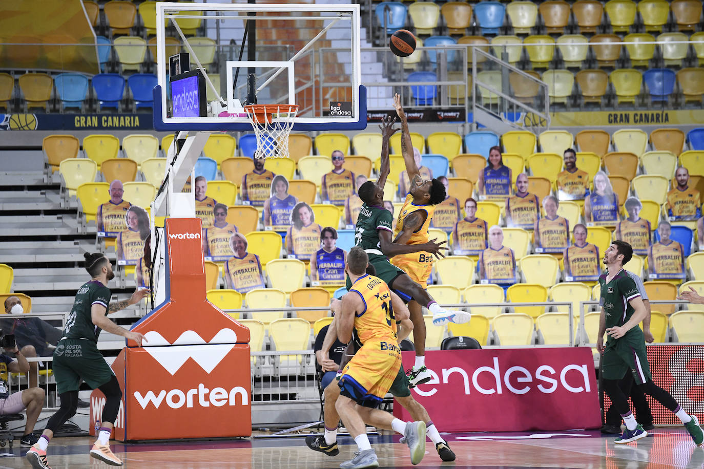 Fotos: El Gran Canaria-Unicaja, en imágenes
