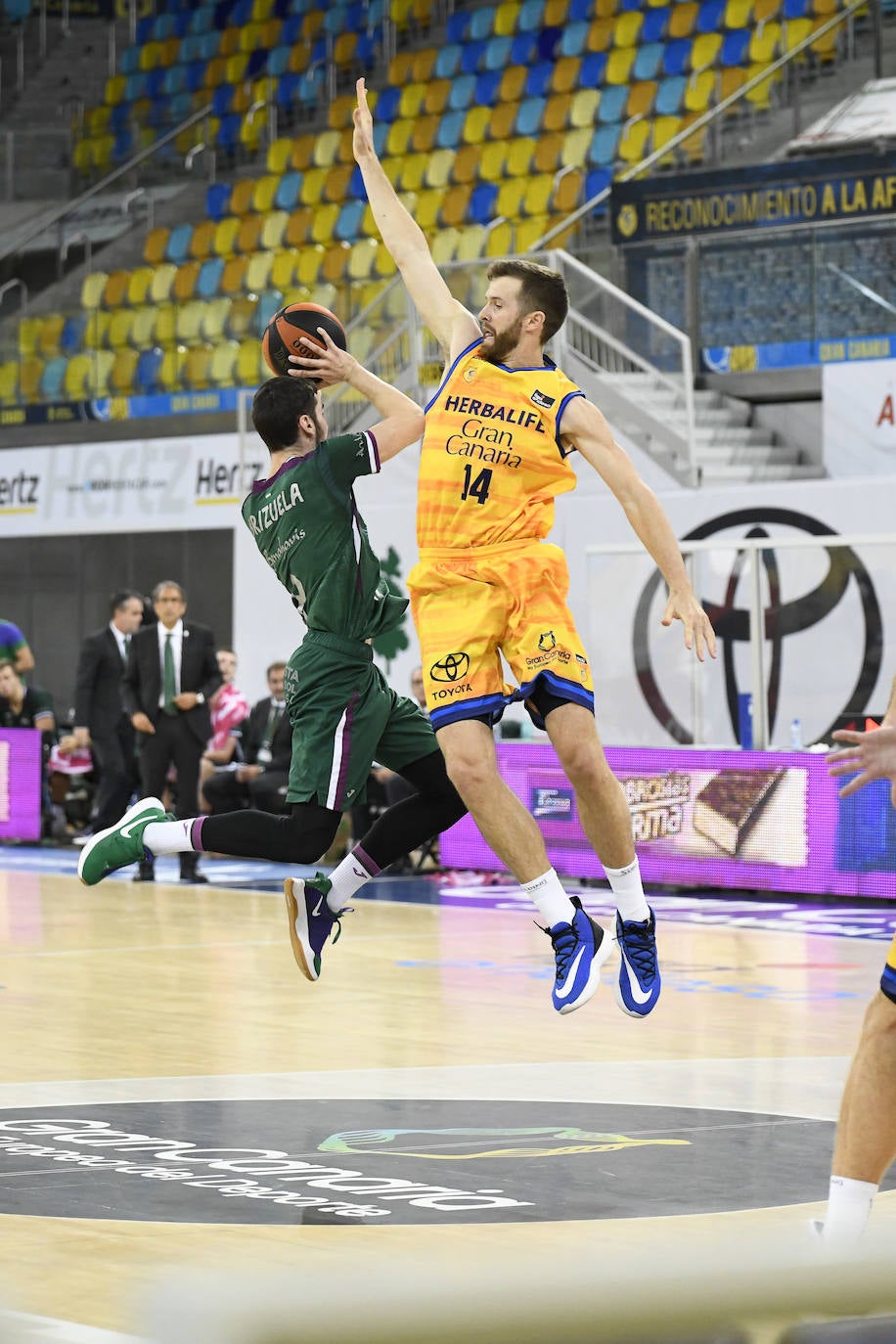 Fotos: El Gran Canaria-Unicaja, en imágenes
