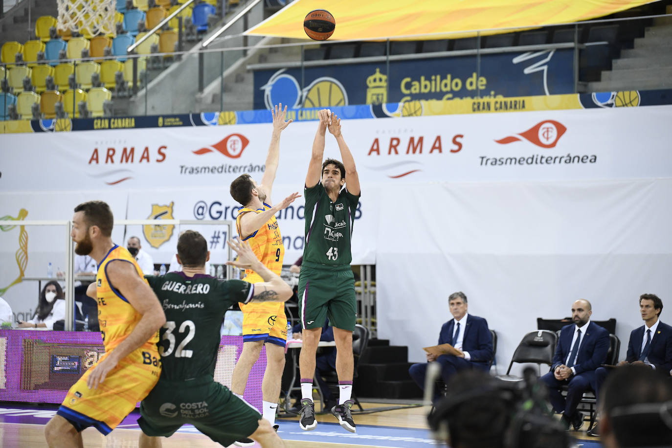 Fotos: El Gran Canaria-Unicaja, en imágenes