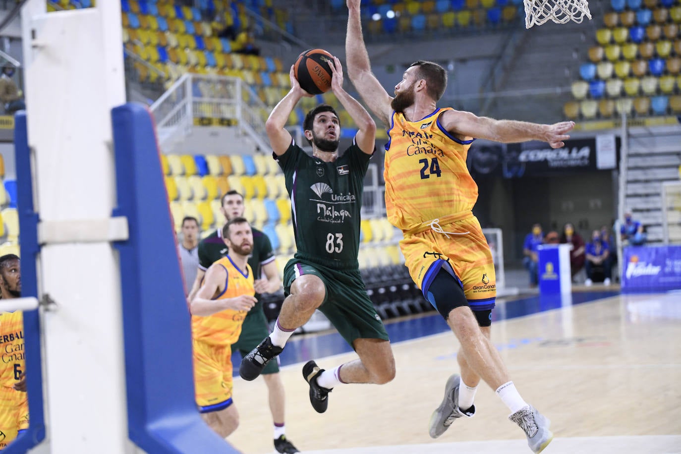 Fotos: El Gran Canaria-Unicaja, en imágenes