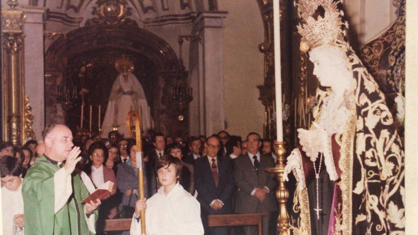 También se cumplen 40 años de la bendición de Ntra. Sra. del Mayor Dolor de las Reales Cofradías Fusionadas.