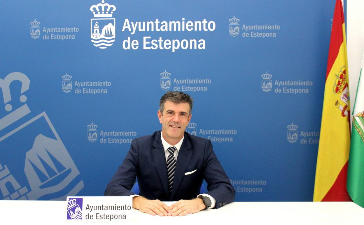 El teniente alcalde del área Económica en Estepona, José María Ayala. 