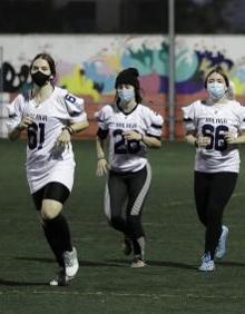 Imagen secundaria 2 - Las Valkirias se preparan para su debut nacional