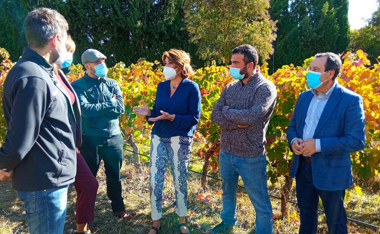 Susana Díaz, este miércoles en Ronda. 