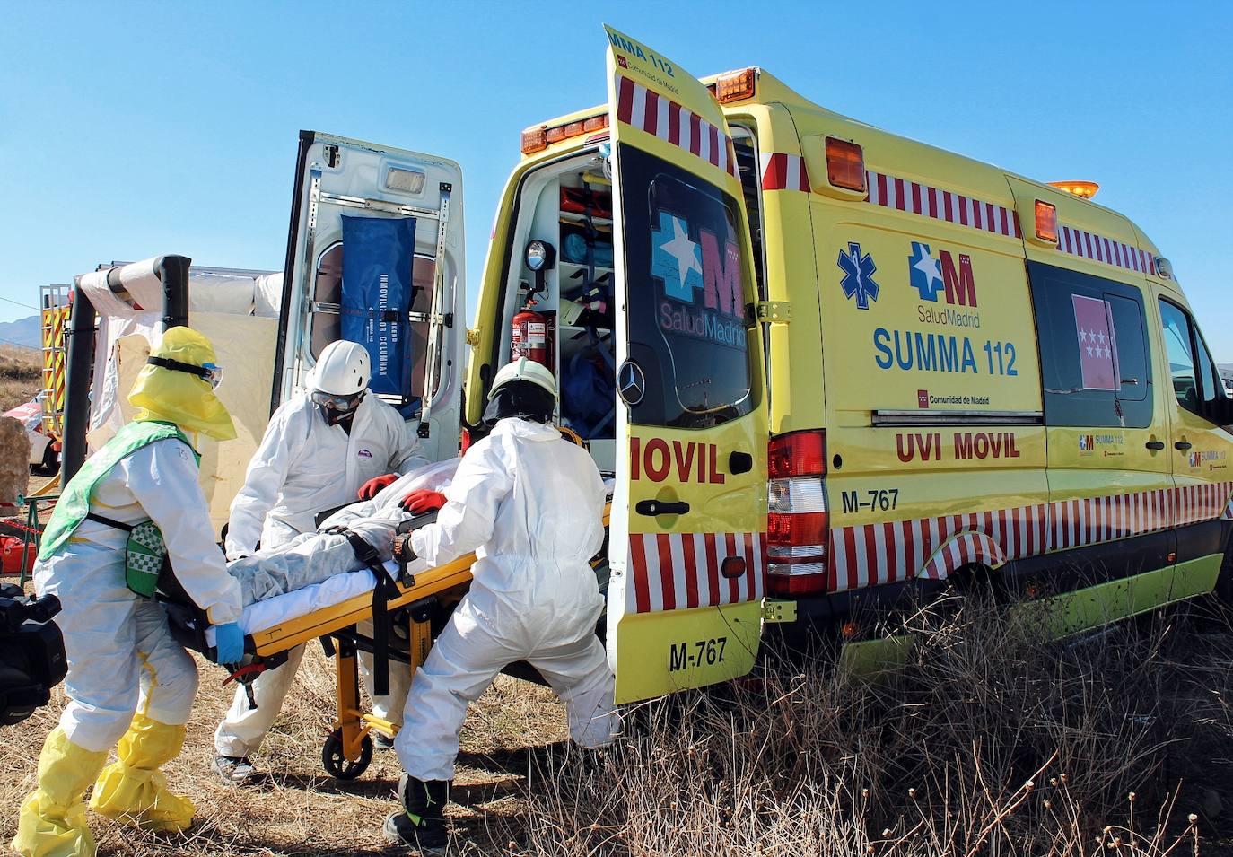 Han participado la Policía Local y Bomberos de Málaga, SUMMA, Cruz Roja y los alumnos del máster de Counseling e Intervención en Urgencias y Catástrofes 