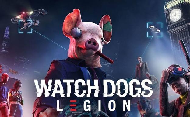 Portada del videojuego Watch Dogs: Legion.