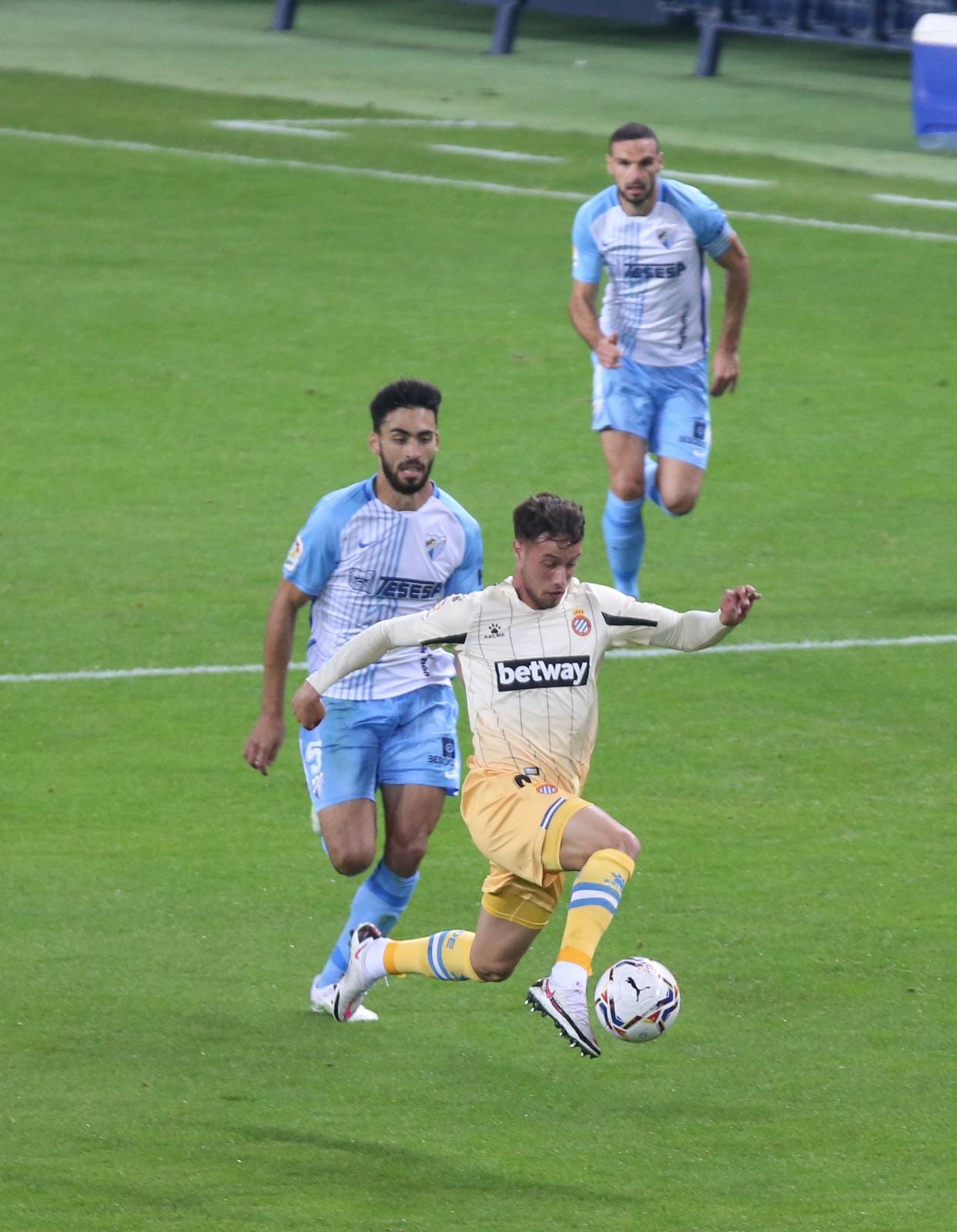 El Málaga se enfrentabaa la mejor plantilla de Segunda que se recuerda