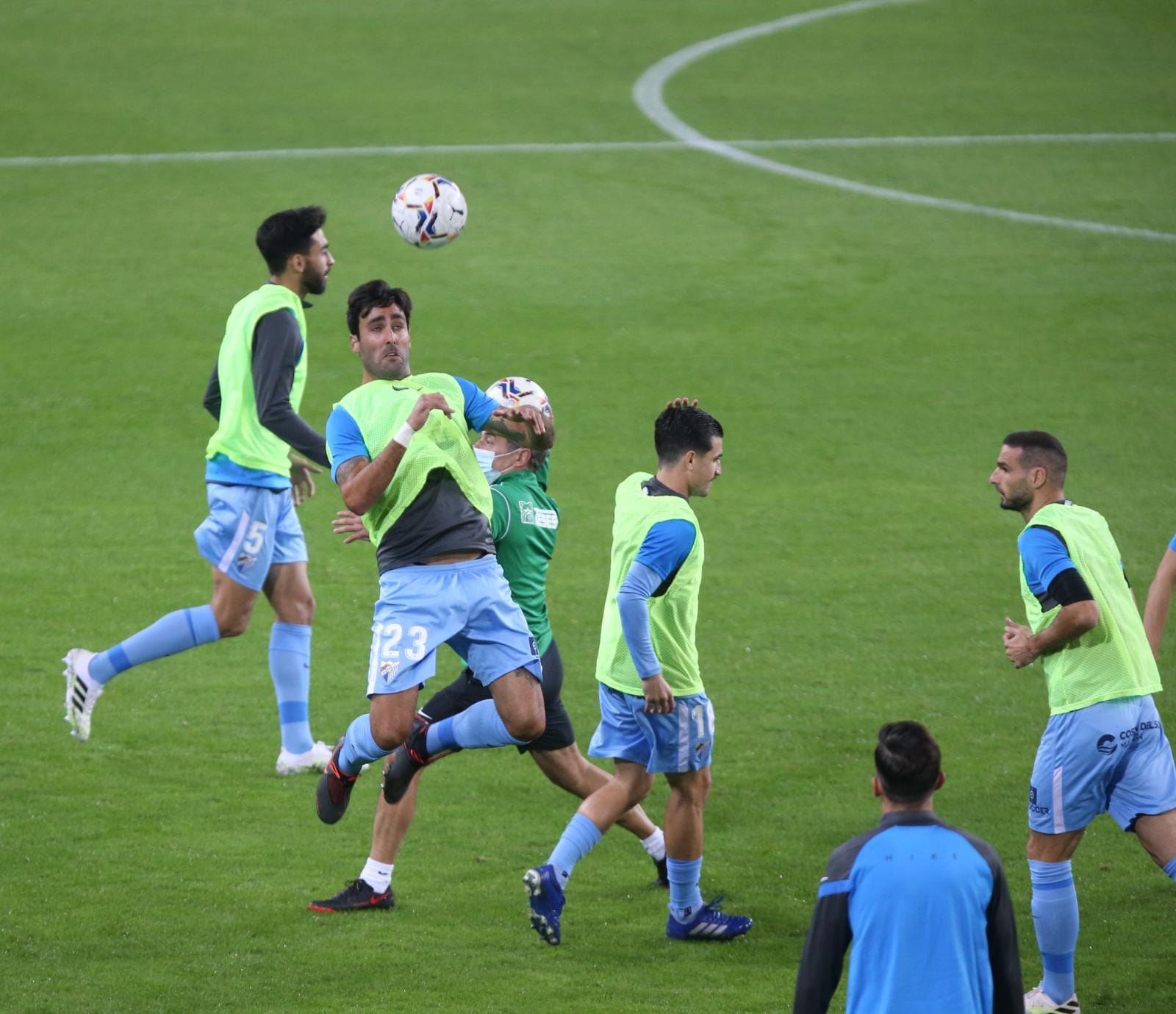 El Málaga se enfrentabaa la mejor plantilla de Segunda que se recuerda