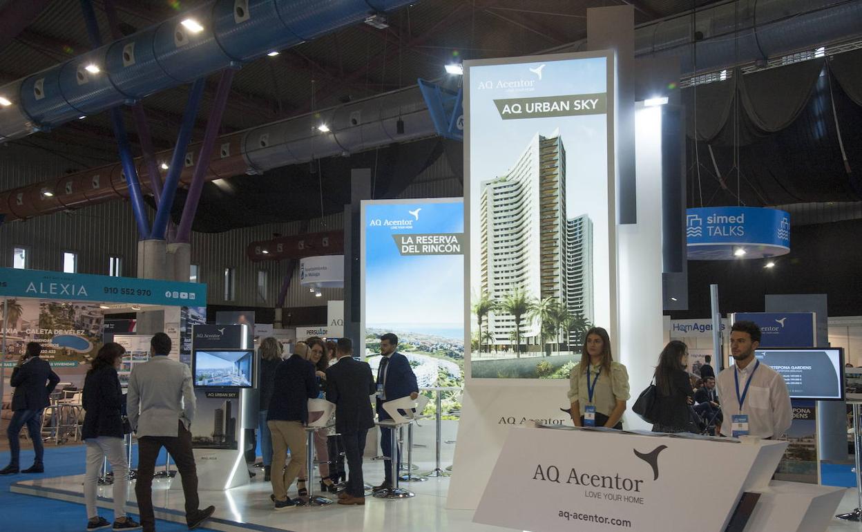 El Salón Inmobiliario del Mediterráneo, en su edición del año pasado. 