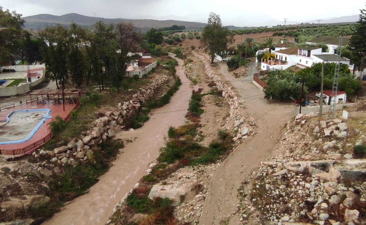 Río La Venta, en Teba.