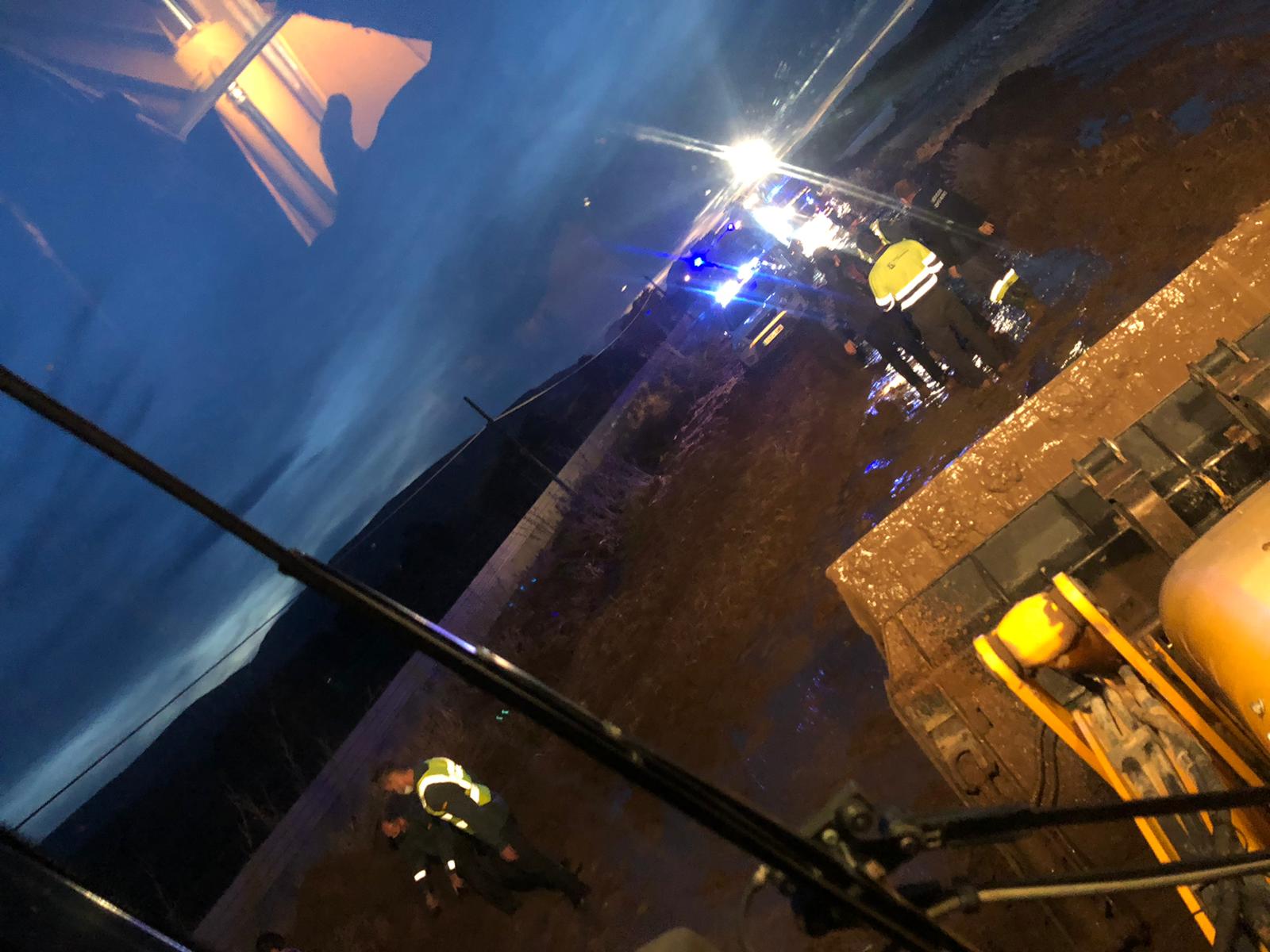 Fotos: Una riada provoca el descarrilamiento de un tren entre Almargen y Campillos