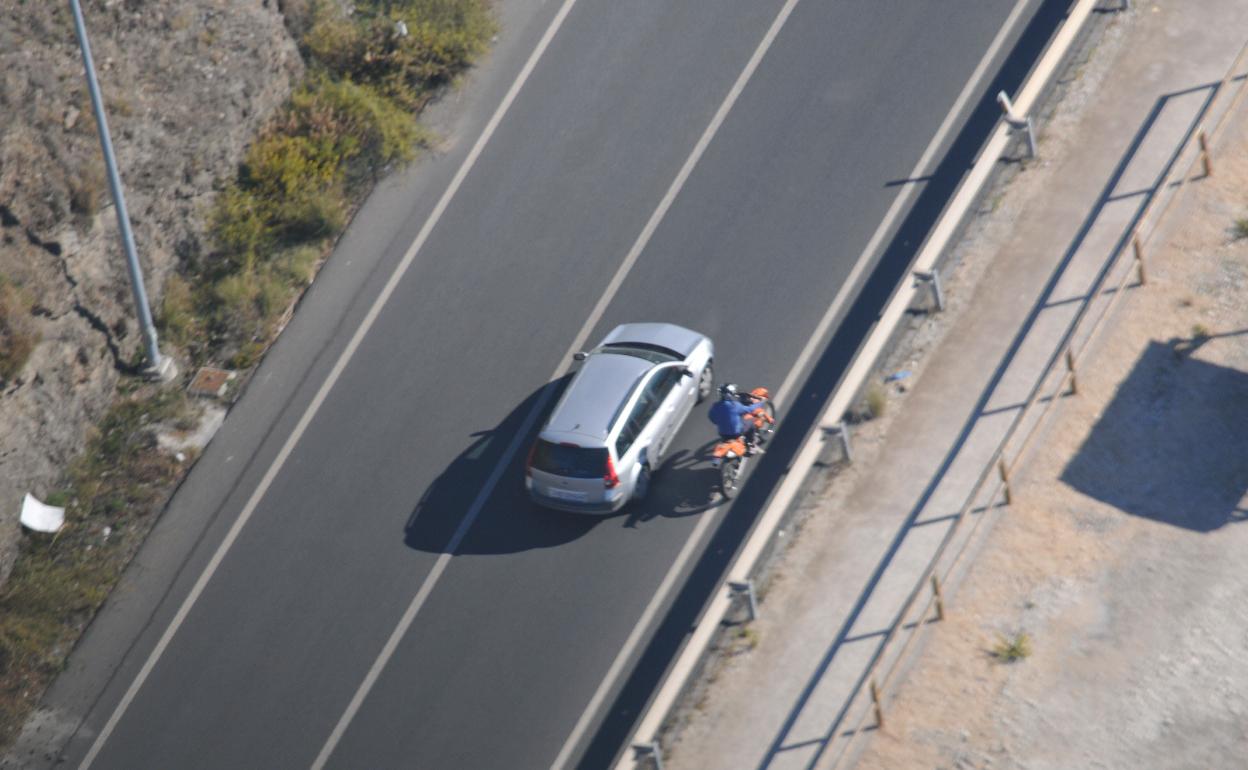 Así es la nueva norma de Tráfico para reducir los adelantamientos
