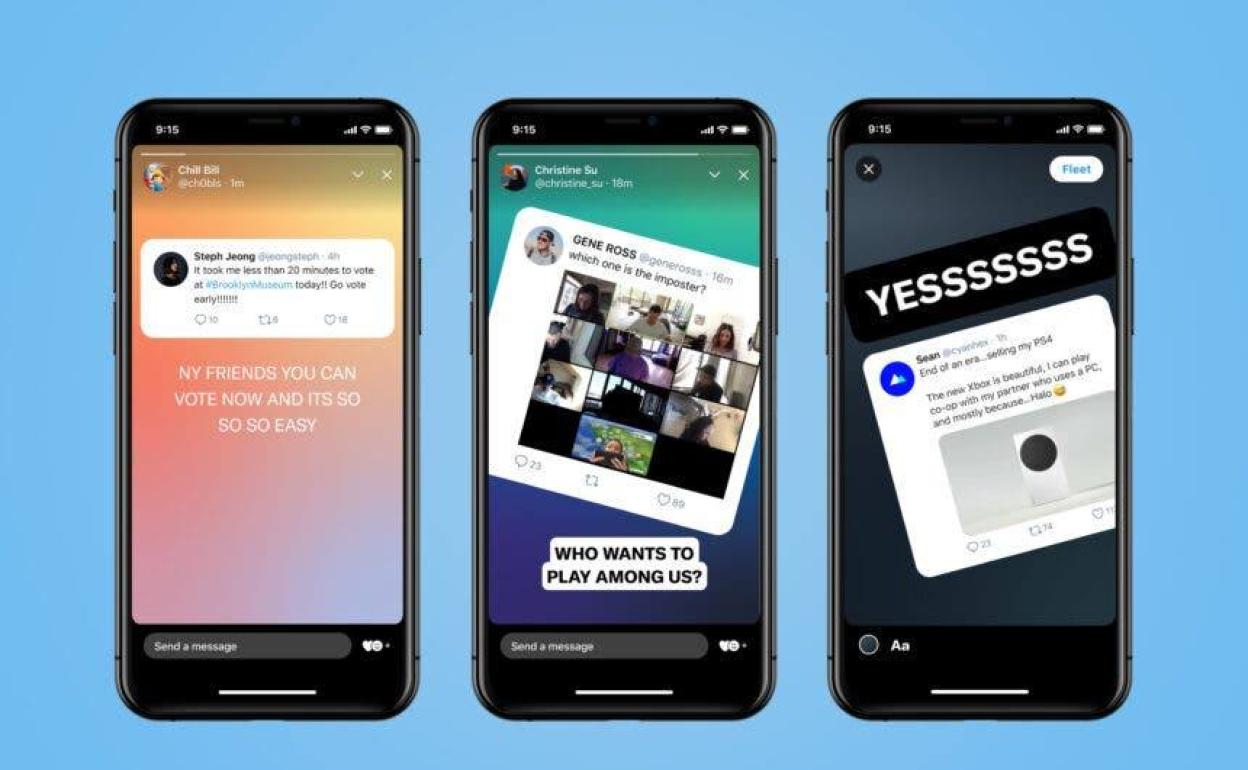 Los Fleets ya están disponibles en Twitter y los Audio Spaces se espera que lleguen a final de año