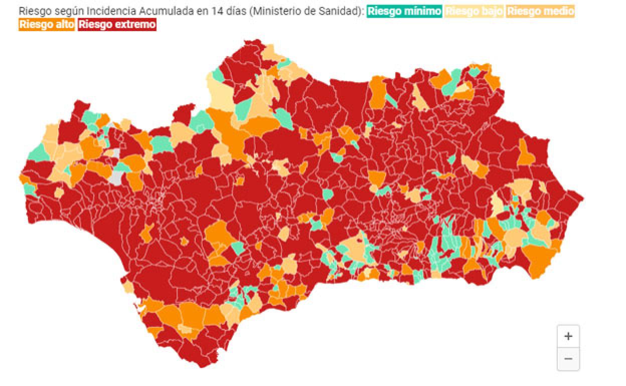 Restricciones en Andalucía | Los datos clave para la Junta para la decisiones comité de expertos del domingo