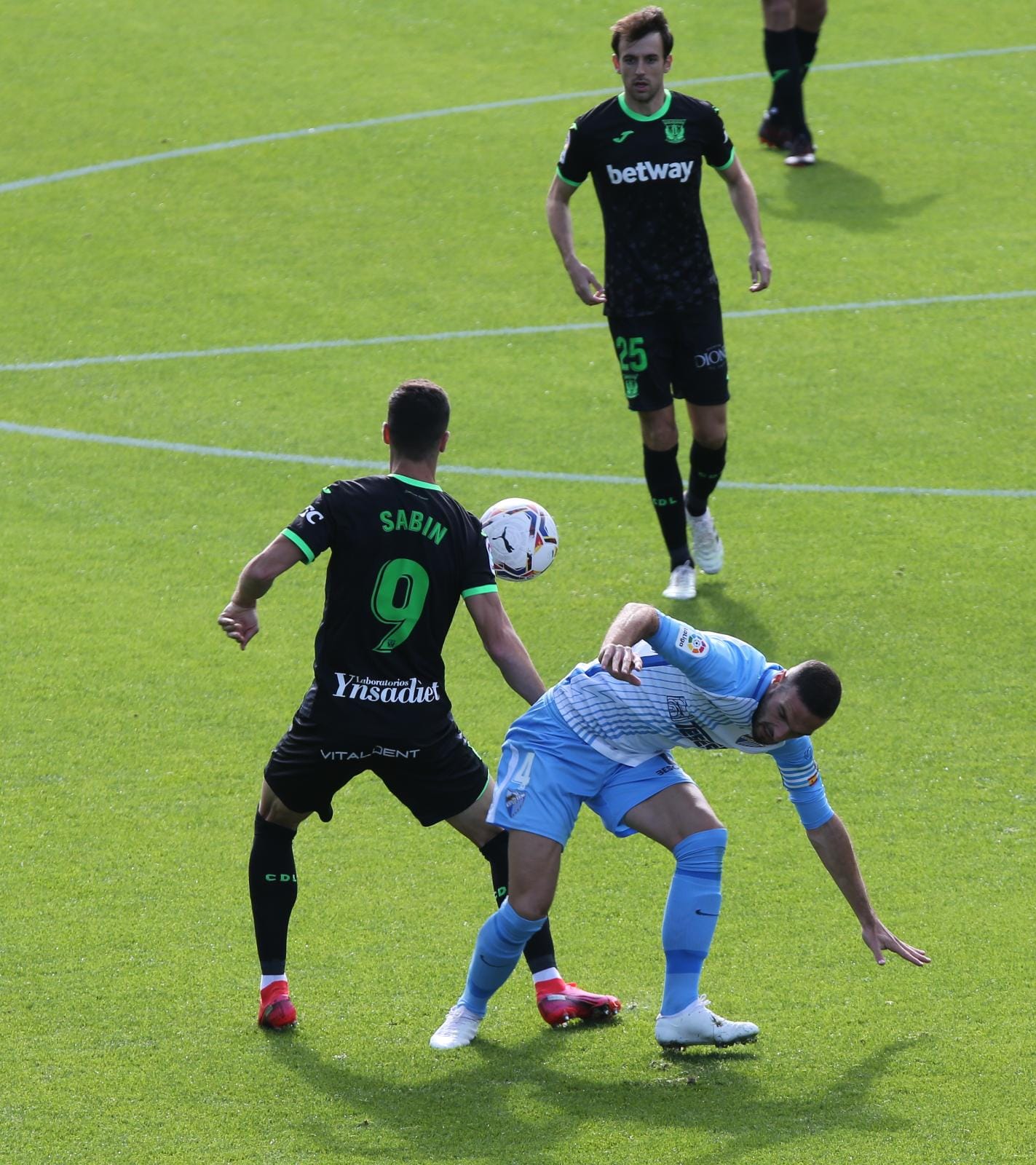 El partido disputado este sábado en La Rosaleda, en fotos.