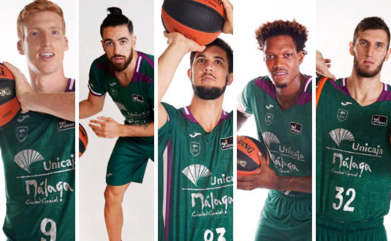 Alberto Díaz, Francis Alonso, Bouteille, Thompson y Guerrero. 