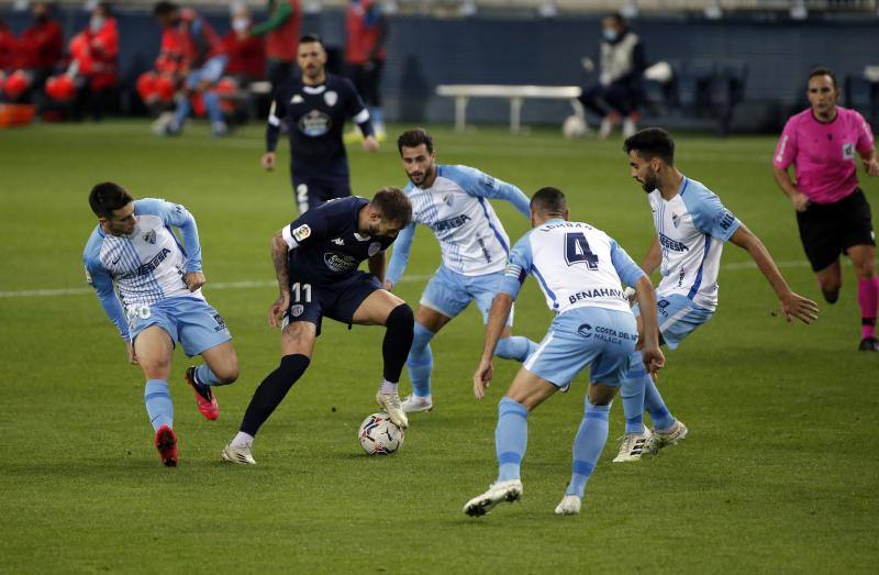 El Málaga protagonizó una segunda parte épica 