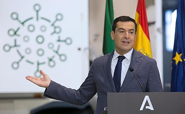 Juanma Moreno avisa sobre una «tercera ola» del coronavirus: «En nuestras manos está impedirla»