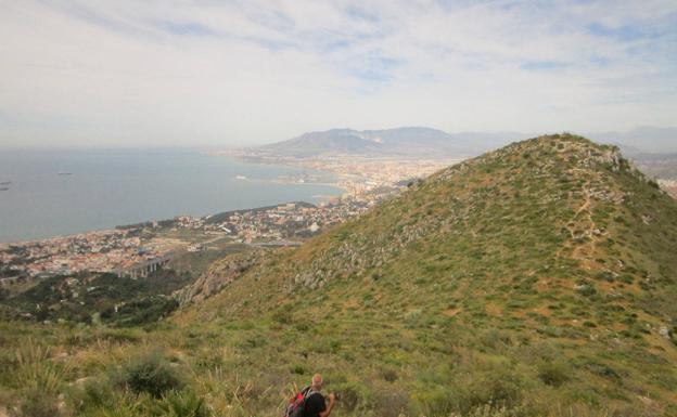 Desde el cerro de San Antón hay espectaculares vistas de Málaga