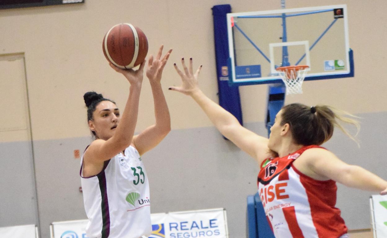 Ana Pocek, este martes. 