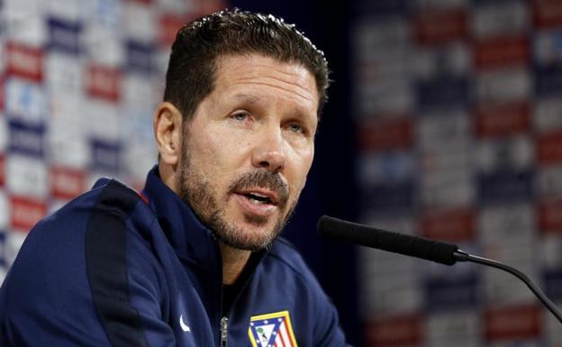 Simeone: «Es normal que Luis Suárez se haya enojado con el cambio» 