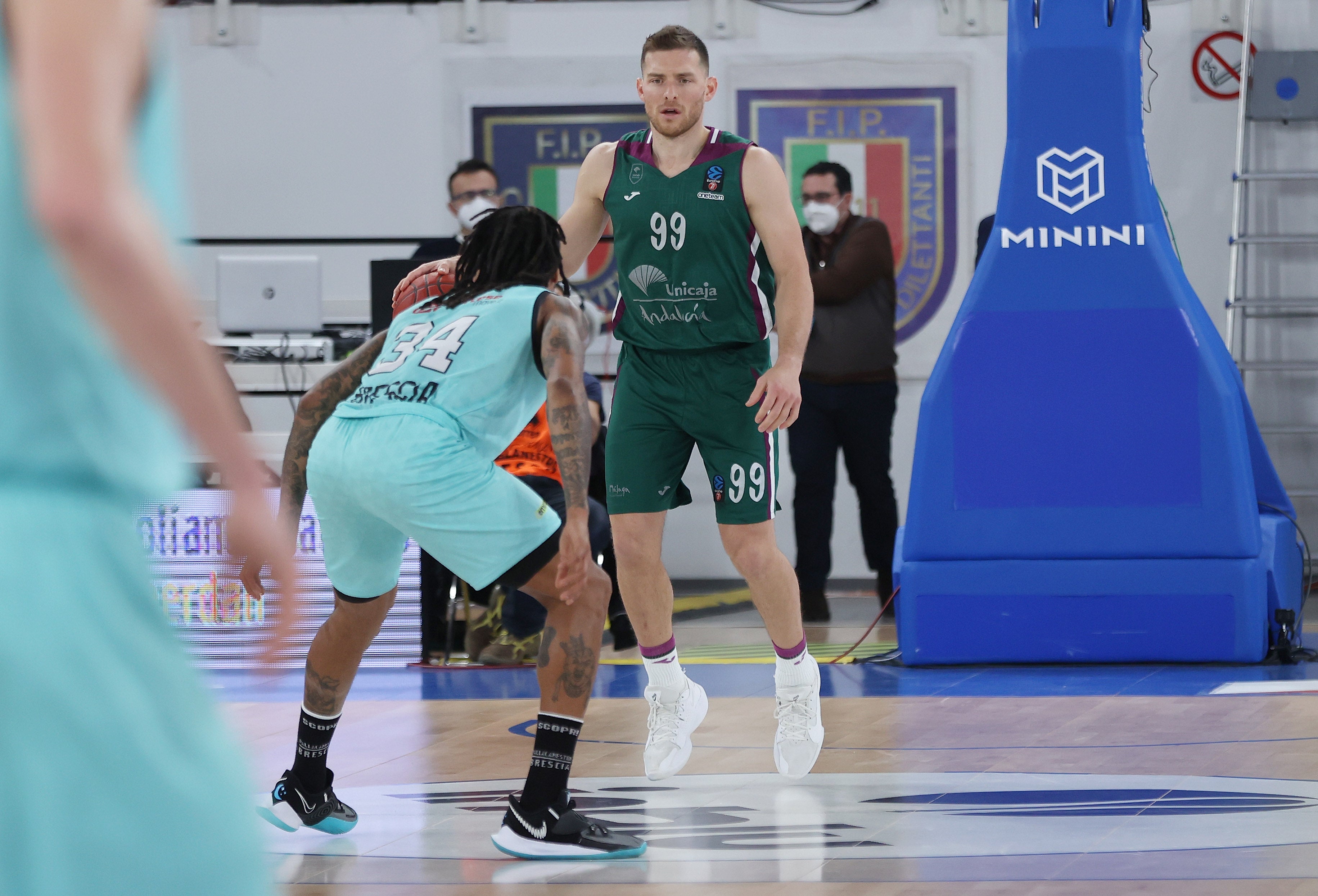 Fotos: Las mejores imágenes del Brescia-Unicaja de Eurocup