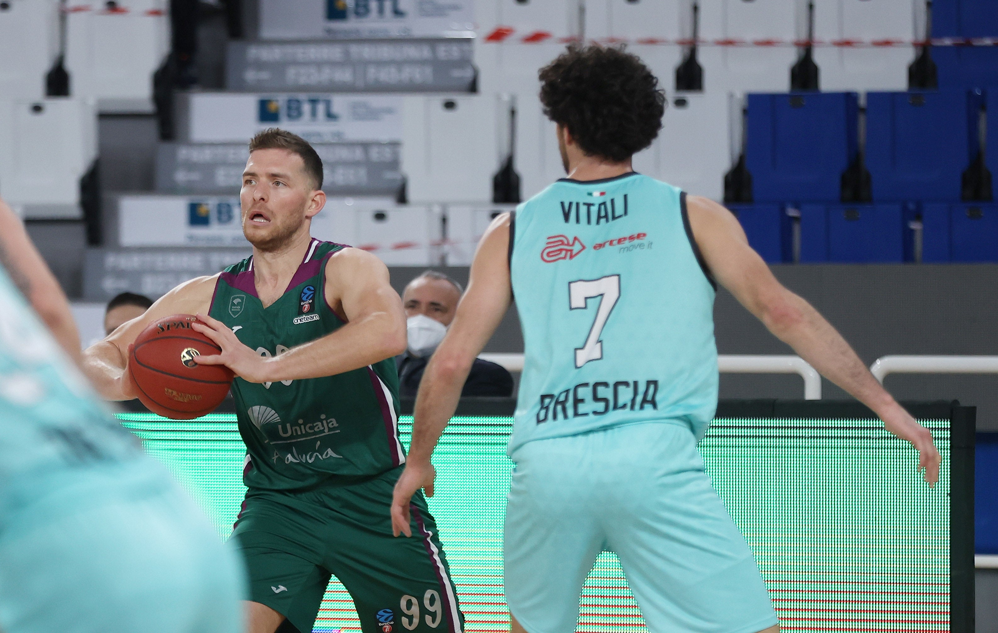 Fotos: Las mejores imágenes del Brescia-Unicaja de Eurocup