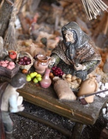 Imagen secundaria 2 - El nacimiento está cuidado hasta el más mínimo detalle. 