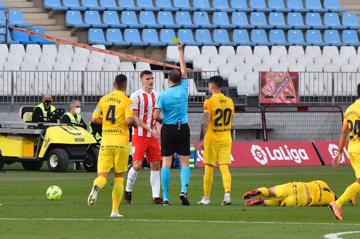 Fotos: Las mejores imágenes del Almería-Málaga