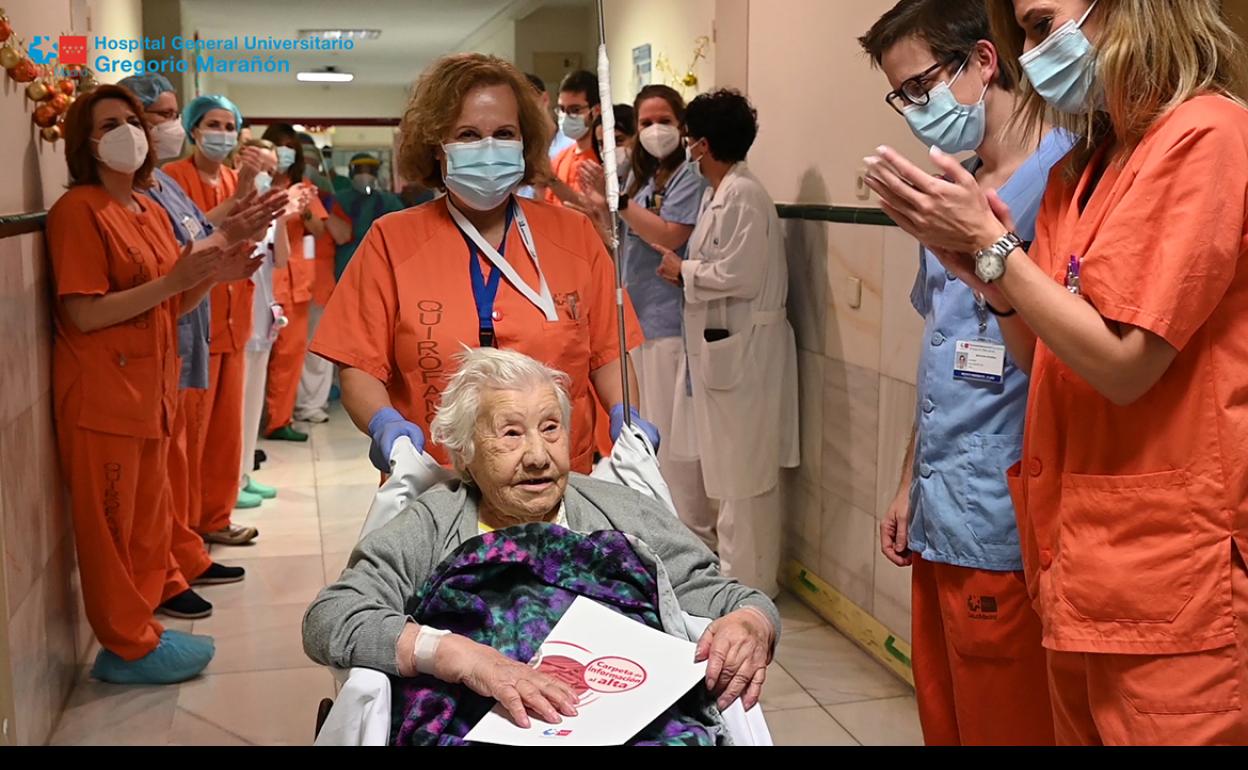 Ganar al coronavirus a los 104 años | diario sur