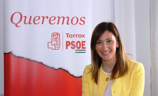 La portavoz del PSOE torroxeño, Mari Nieves Ramírez. 